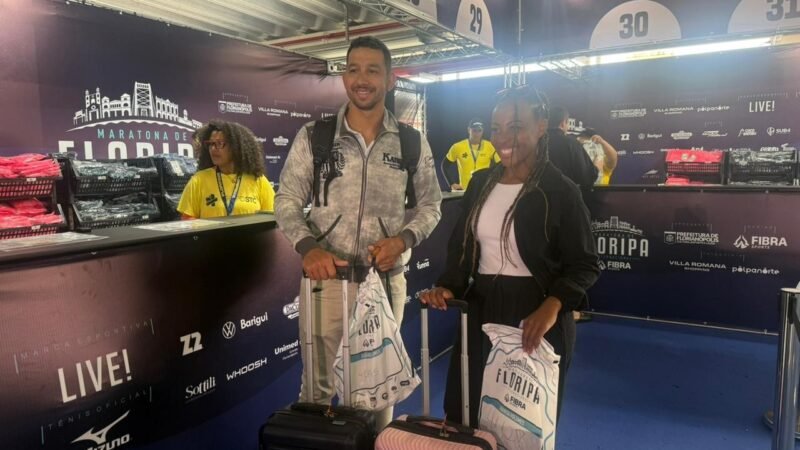 Maratona Internacional de Floripa realiza entrega de kits para os atletas