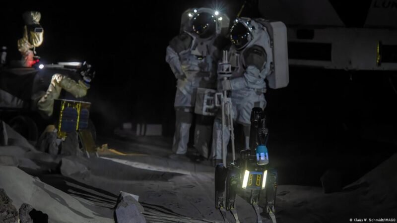 China quer levar cães-robôs à Lua para construir base com astronautas até 2035