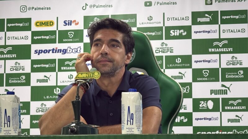 Abel diz como deve substituir Allan e elogia elenco do Palmeiras: “Juntamos talento e dedicação”