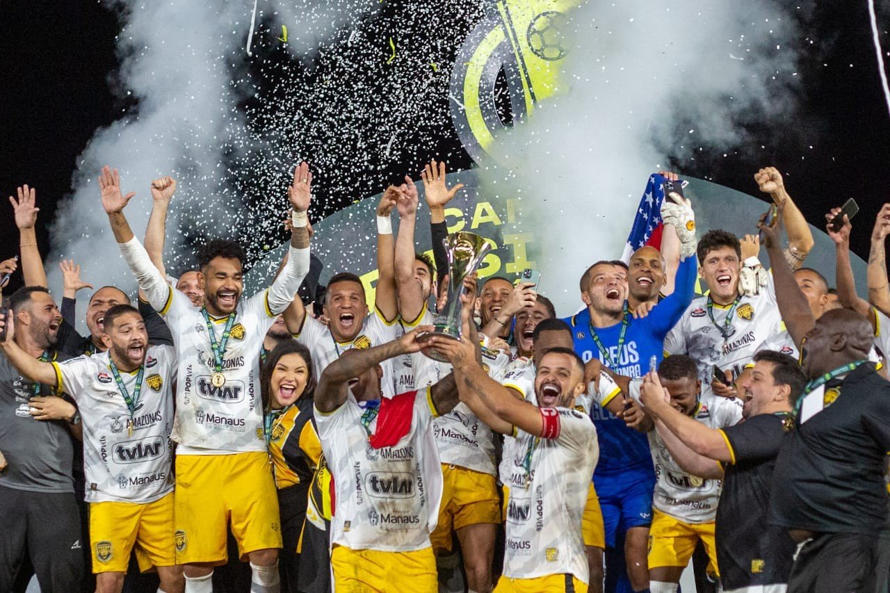 #Tbt relembra título do Amazonas sobre o Brusque e conquista inédita para o futebol amazonense