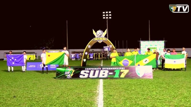 Grupo C da Copa Acre de Seleções Municipais Sub-17 começa goleada, empate e 12 gols