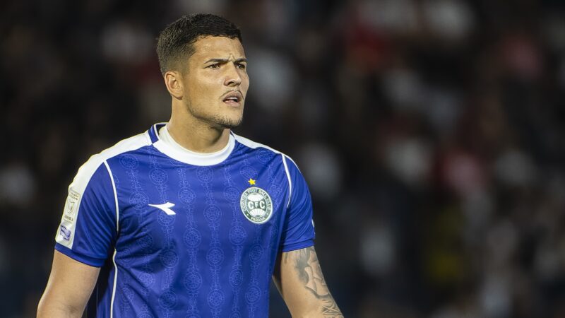 Pedro Rangel sofre lesão no joelho, passará cirurgia e desfalca Coritiba