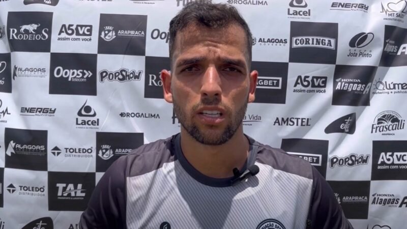 Allef destaca chance de o ASA voltar à Série C após nove anos: “Colocar nosso nome na história”