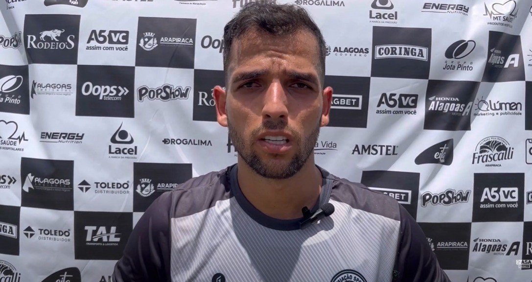 Allef destaca chance de o ASA voltar à Série C após nove anos: “Colocar nosso nome na história”