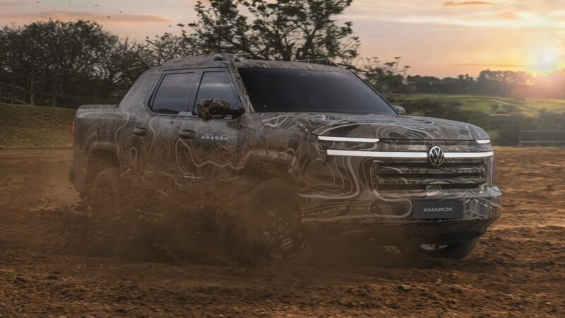 Nova Volkswagen Amarok chega em 2027 e será ainda mais potente