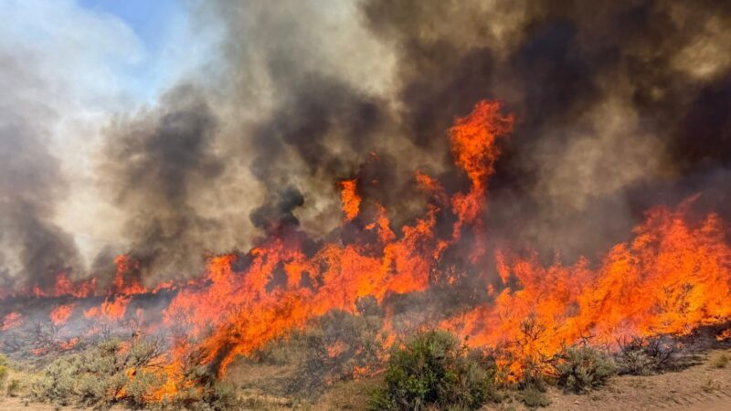 Incêndio florestal impede equipes de resgate de chegar a local de queda de helicóptero em Utah