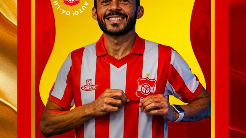 Auto Esporte anuncia contratação do meia Anderson Paraíba para a 2ª divisão do Paraibano