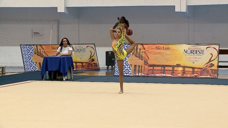 Com presença de campeã mundial, Regional Nordeste de Ginástica Rítmica aquece disputa por pódio em São Luís