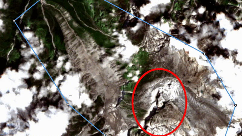 Novas imagens de satélite mostram extensão do colapso de geleira no Nepal; veja