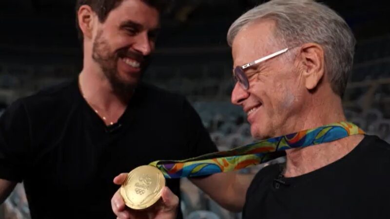 Bernadinho se emociona com Bruninho no ouro da Rio 2016: “Acabei me ausentando como pai”