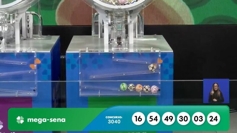 Concurso 3040 da Mega-Sena acumula e vai a R$ 150 milhões; veja os números sorteados