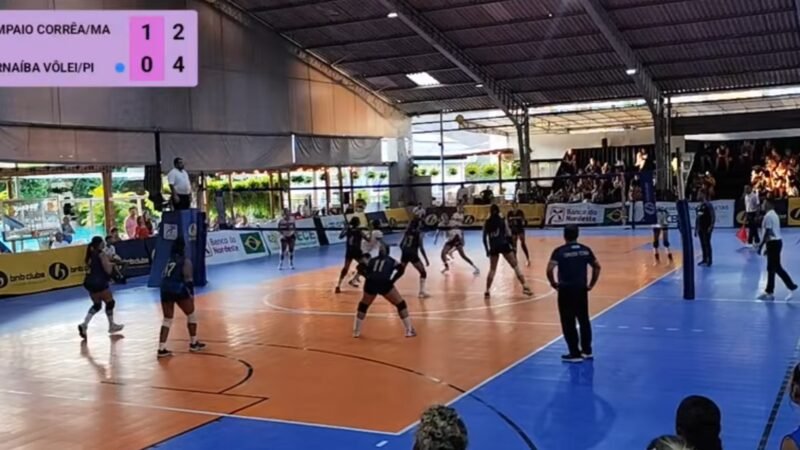Sampaio Corrêa/NVI estreia com derrota para o Parnaíba Vôlei na Superliga C Feminina