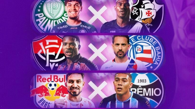 Escolha o jogo que a getv vai transmitir na rodada 24 do Brasileirão