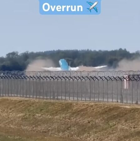 Avião levanta voo fora da pista em Munique, raspa a cauda e retorna ao aeroporto