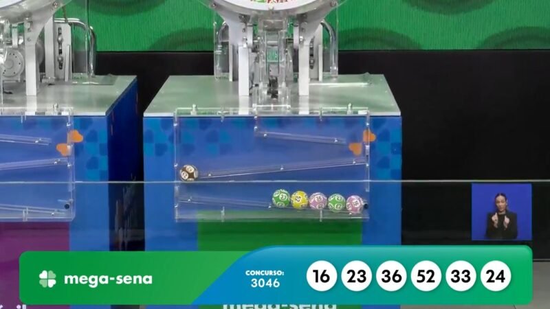 Mega-Sena 3046 acumula e vai a R$ 50 milhões; veja os números sorteados
