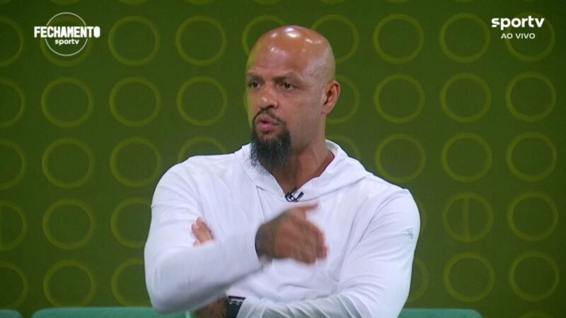 Felipe Melo: “O futebol mais bonito é o do Flamengo, o mais eficiente é o do Palmeiras”