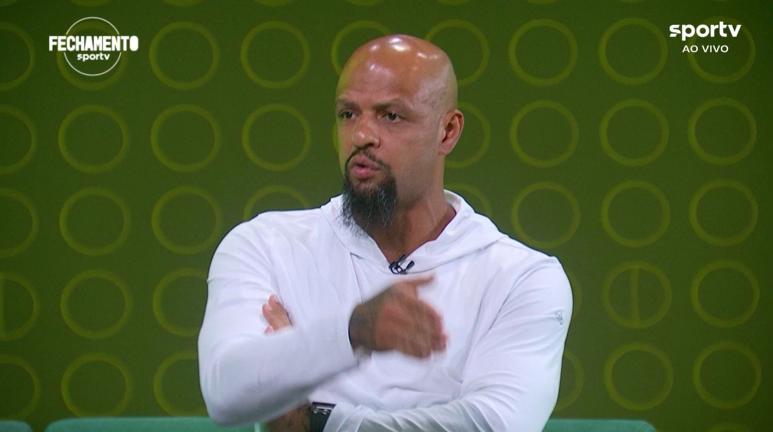 Felipe Melo: “O futebol mais bonito é o do Flamengo, o mais eficiente é o do Palmeiras”