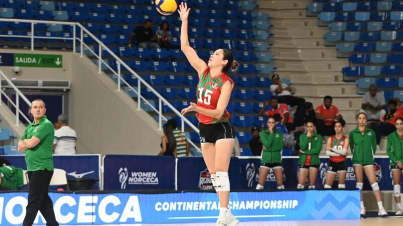 México vence set por 25 a 0, e levantadora marca 16 aces em jogo do Campeonato Continental
