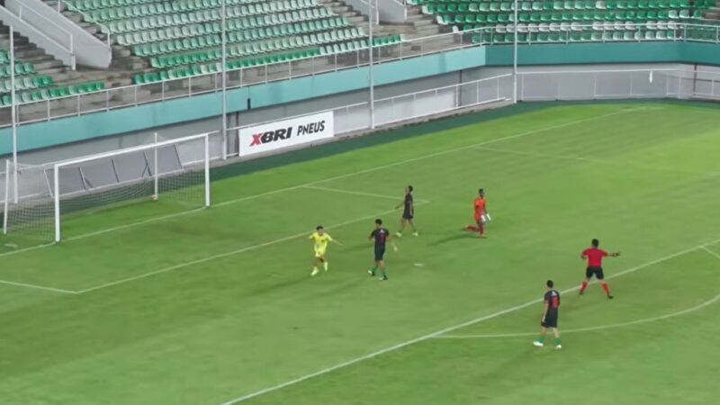 Com cinco gols no 1º tempo, Náuas supera Andirá no término do 1º turno do Acreano Série B
