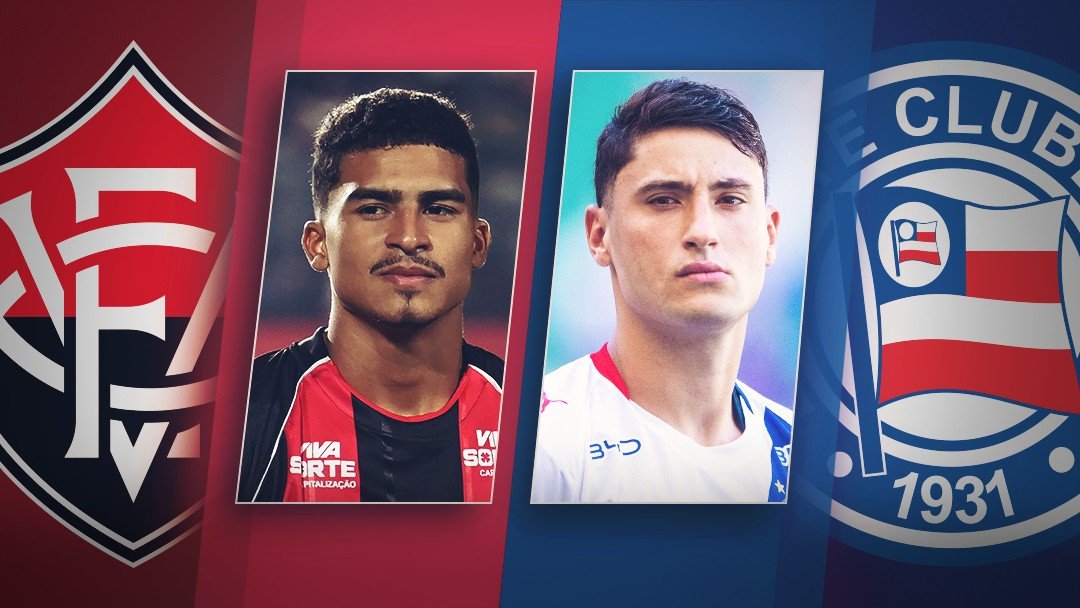 Estreantes no Ba-Vi, Alejo e Renê são jovens centroavantes em busca de sucesso por Bahia e Vitória