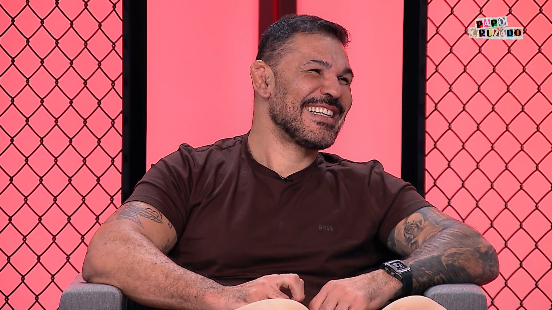 Ex-campeão do UFC, Rodrigo Minotauro realiza palestra em Goiânia