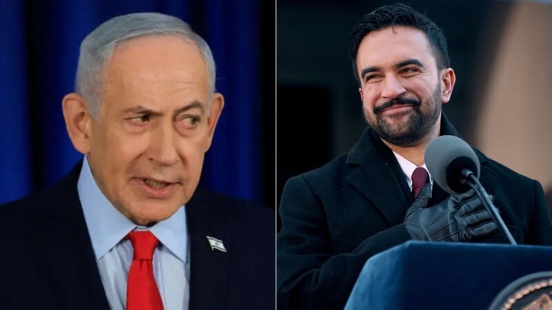 Em propaganda política, Netanyahu classifica prefeito de Nova York como inimigo