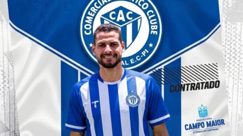 Comercial-PI anuncia atacante Tarcísio, ex-Fluminense-PI e Piauí, para o Piauiense Série B 2026