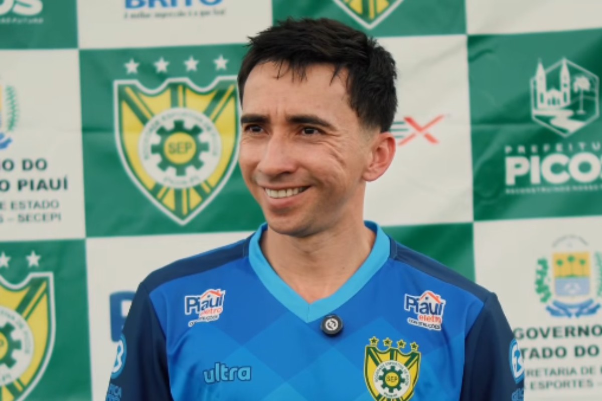 Meia Esquerdinha realiza primeiro treino com o Picos e projeta campanha no Piauiense Série B