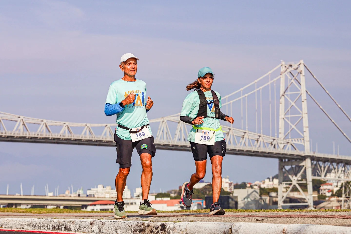 Casal de idosos bate recorde mundial com mais de 100 meias-maratonas consecutivas