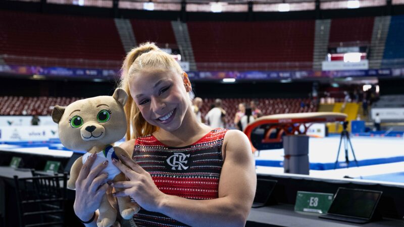Com maior nota do mundo no salto em 2026, Rebeca mira evoluir rumo ao Mundial; saiba como