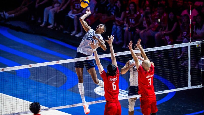 Liga das Nações de vôlei: Polônia massacra Eslovênia e faz final com EUA, que bateram Japão por 3×2