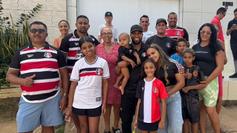 Everaldo, do Santa Cruz, revisita origens e conta reação do pai ao jogar no Sport: “Ficou arretado”