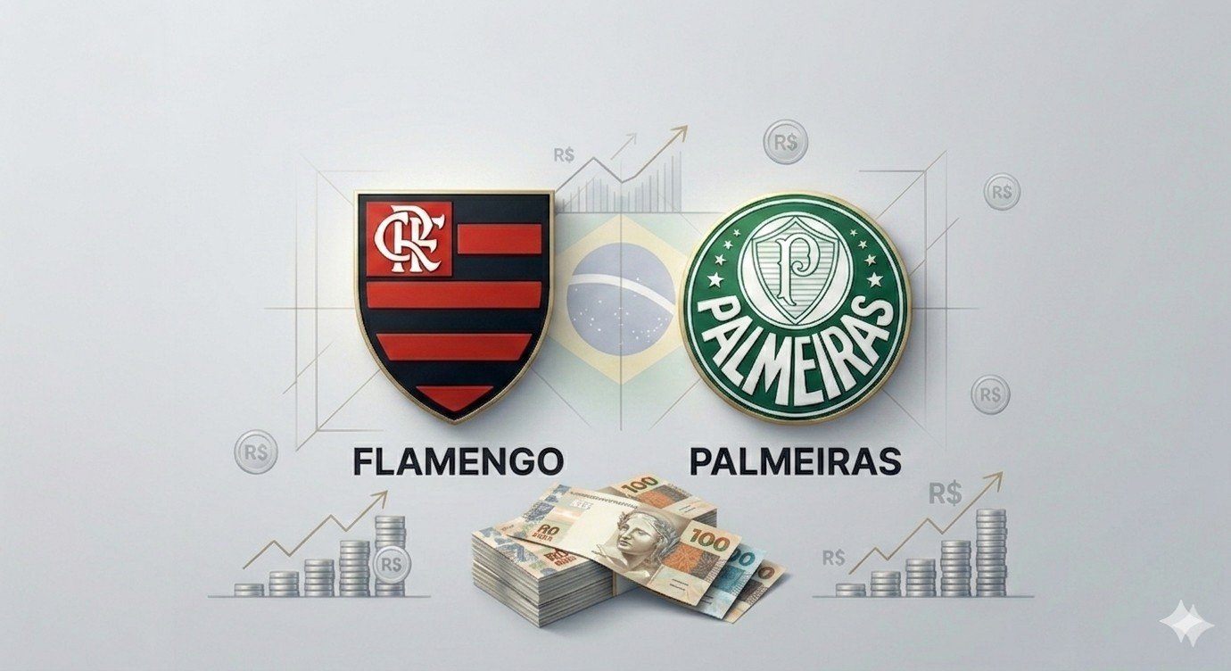 Palmeiras e Flamengo vivem momentos opostos em recorte recente da temporada