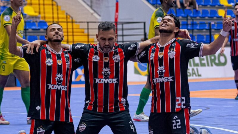 São José goleia o Sorriso-MT e conquista primeira vitória no Brasileiro de Futsal