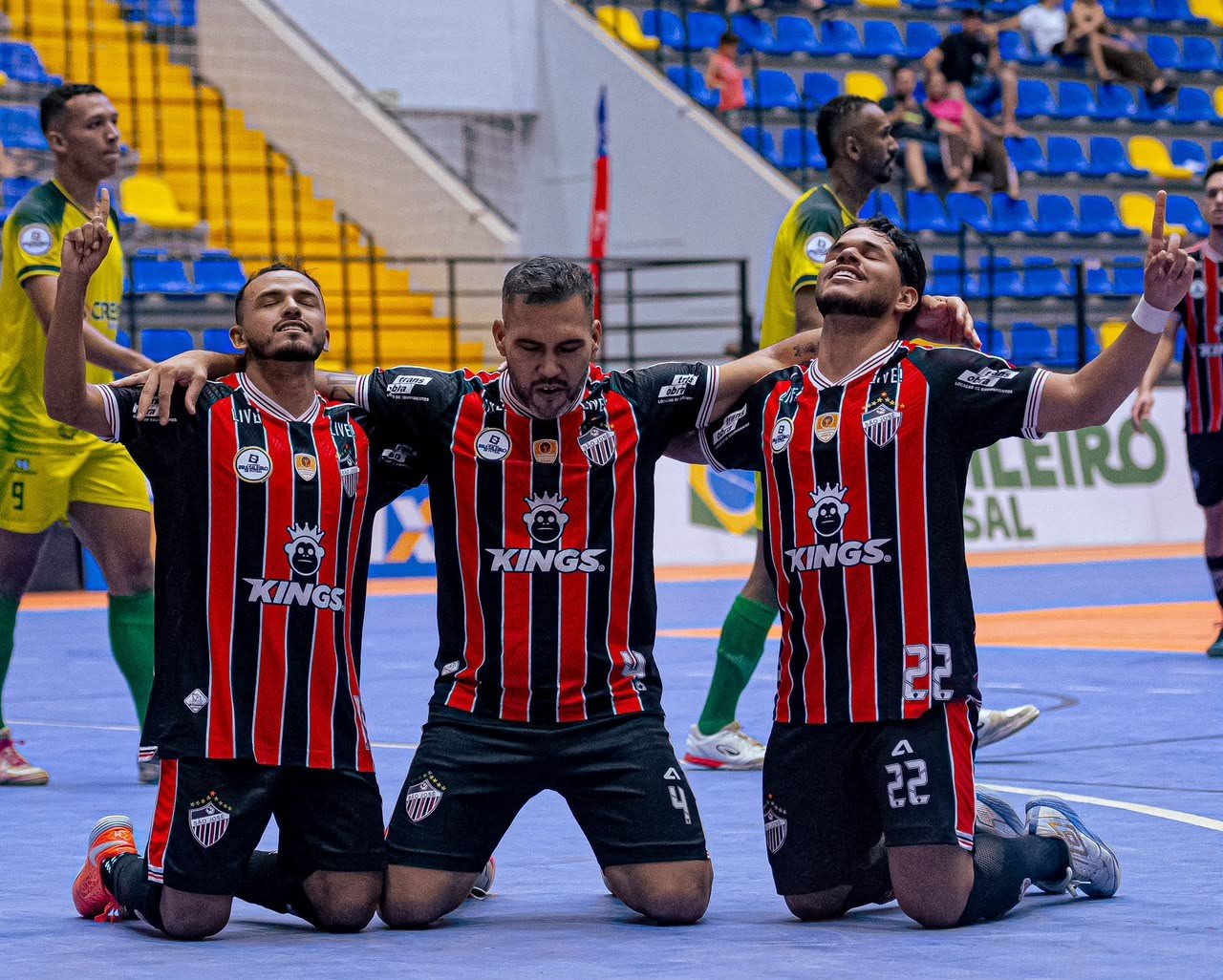 São José goleia o Sorriso-MT e conquista primeira vitória no Brasileiro de Futsal