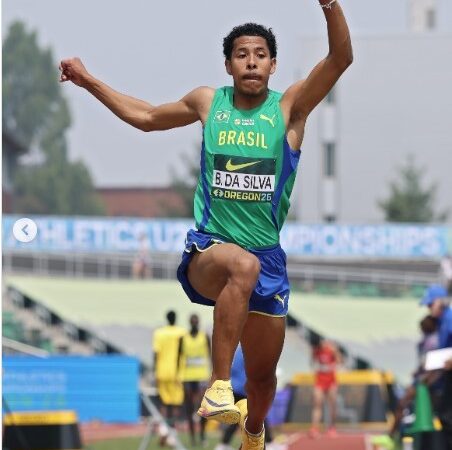 Mundial Sub-20 de atletistmo: amazonense Benjamin Silva fica na oitava posição do salto triplo