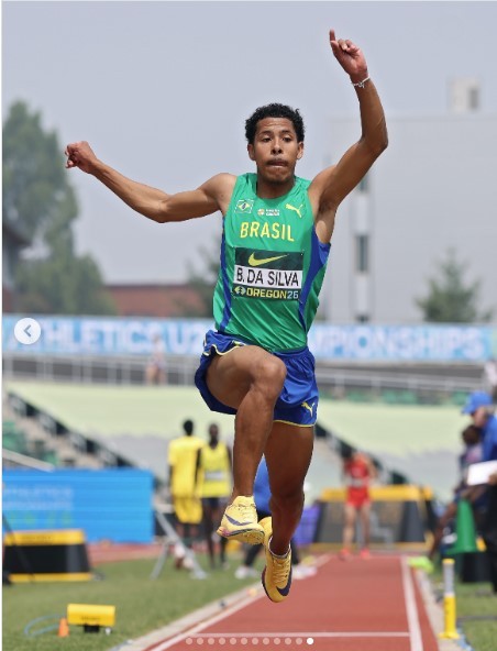 Mundial Sub-20 de atletistmo: amazonense Benjamin Silva fica na oitava posição do salto triplo
