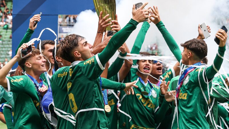 Base do Palmeiras garante clube em 36 finais de competições oficiais nos últimos cinco anos