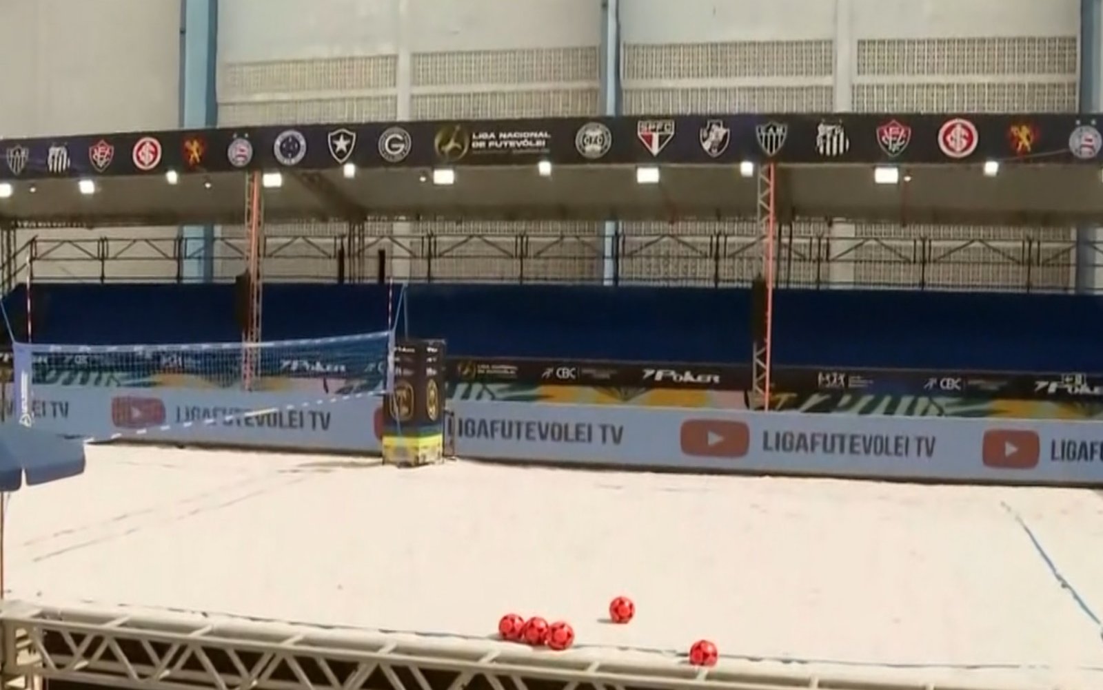 Pouso Alegre recebe segunda rodada da Liga Nacional de Futevôlei com clubes tradicionais do futebol brasileiro