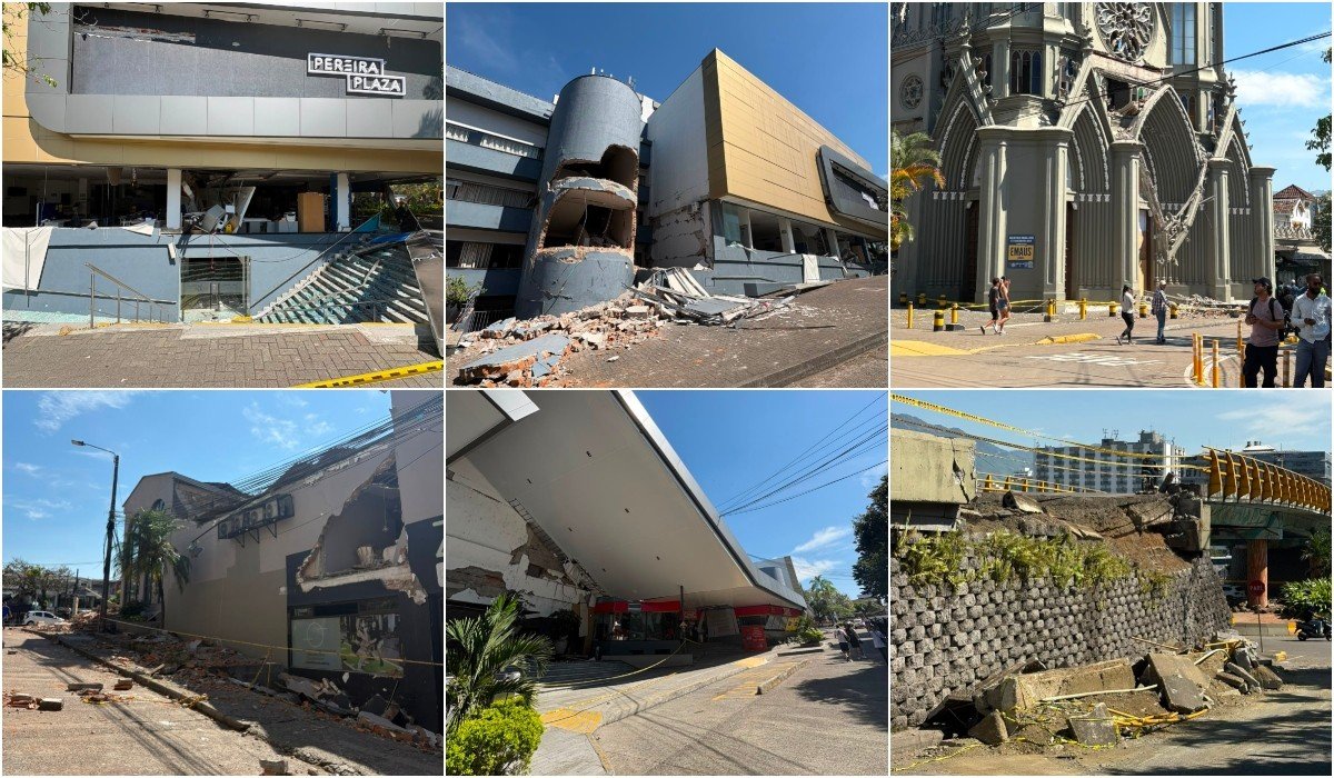 ‘Eu achei que a gente ia morrer’: brasileira relata desespero durante terremoto de 7,4 na Colômbia