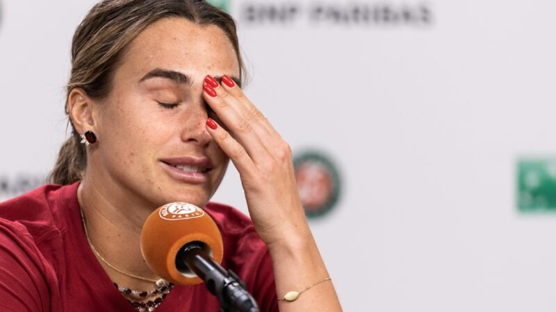 Sabalenka desabafa sobre morte de ex-namorado: “Tênis realmente me salvou da depressão”