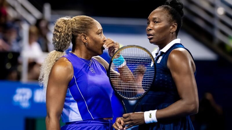Serena e Venus Williams são eliminadas em Cincinnati na reestreia da dupla