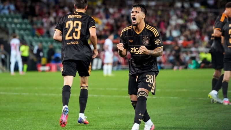 Marcos Leonardo, ex-Santos, faz primeiro gol pelo Ajax; veja