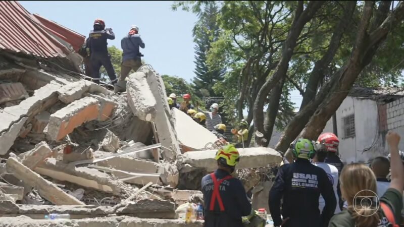 Após terremoto, Brasil atende a pedido da Colômbia e anuncia envio de ajuda humanitária ao país