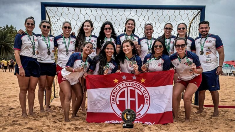 América-RN vence etapa do Circuito Brasileiro de handebol de praia