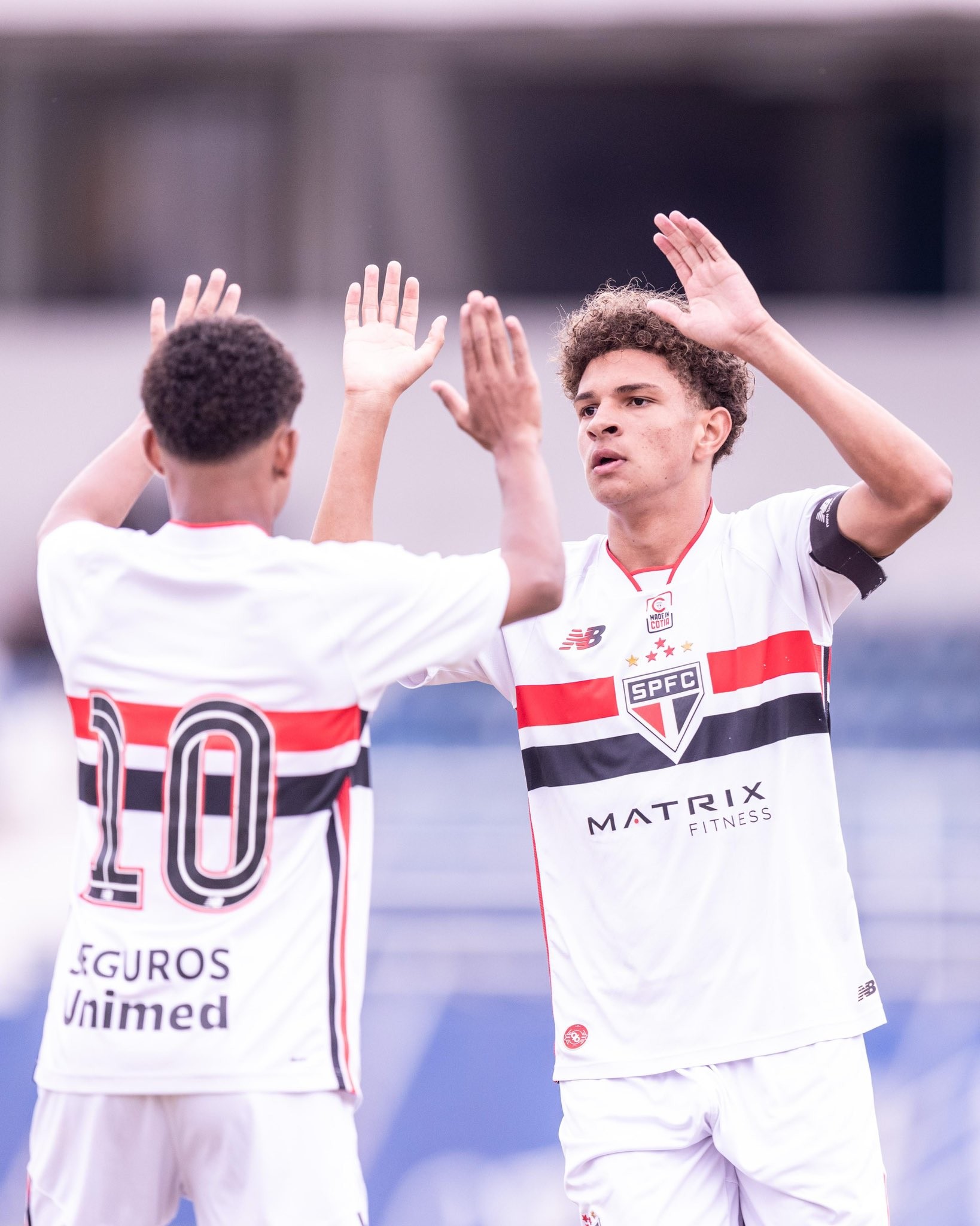Dispensado pelo Palmeiras, joia se firma no São Paulo e vira capitão da Seleção Sub-15