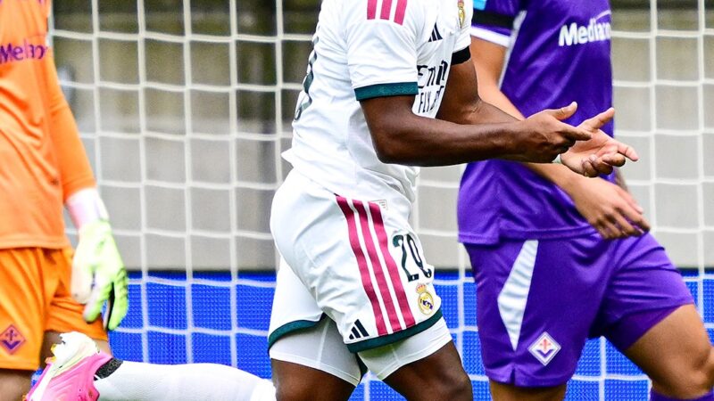 Endrick marca na estreia da pré-temporada pelo Real Madrid