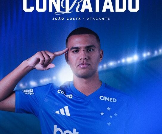 Cruzeiro anuncia João Costa, ex-Corinthians e Roma