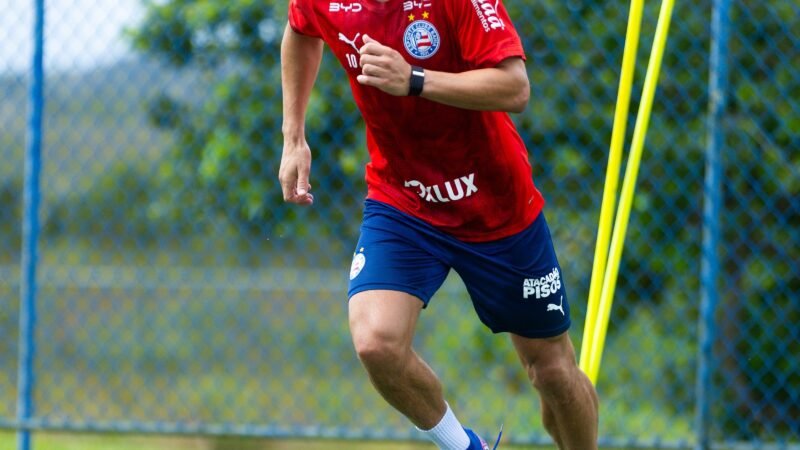 Everton Ribeiro trabalha no campo e Ademir tem lesão confirmada; ge atualiza boletim médico do Bahia