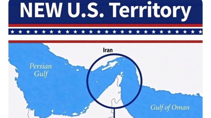 Em meio a impasse na guerra, Trump provoca o Irã com imagem de Ormuz como ‘território dos EUA’